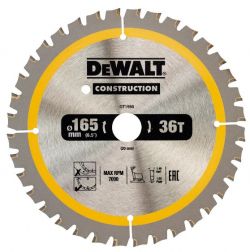 Диск пильный DeWALT Construction DT1950