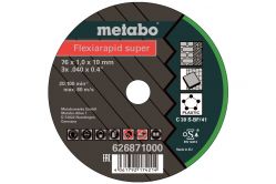 Набор отрезных универсальных дисков Metabo Flexiarapid Super, 76x1,0,5 шт (626871000)
