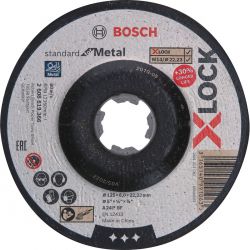 Круг обдирной по металлу Bosch Bosch X-LOCK Standard for Metal 125x6 мм (2608619366)