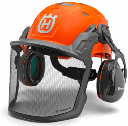 Захисний шолом із навушниками та маскою Husqvarna Technical (5850584-01)