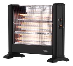 Обогреватель инфракрасный кварцевый ARDESTO IHS-1650, 15м2, 1650Вт, черный