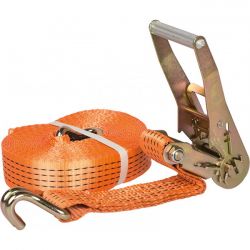 Стяжной ремень MIOL 80-720 10 м алюминиевая ручка, 2 крюка