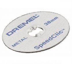 Набор отрезных кругов DREMEL SC456, 38 мм, 12 шт. (2615S456JD)