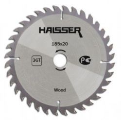 Диск пильный по дереву HAISSER 185х20, 36 зуб. (22484)