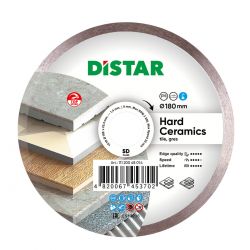 Круг алмазный отрезной DISTAR Hard ceramics 1A1R 180 x 25.4 Сплошной (11120048014)